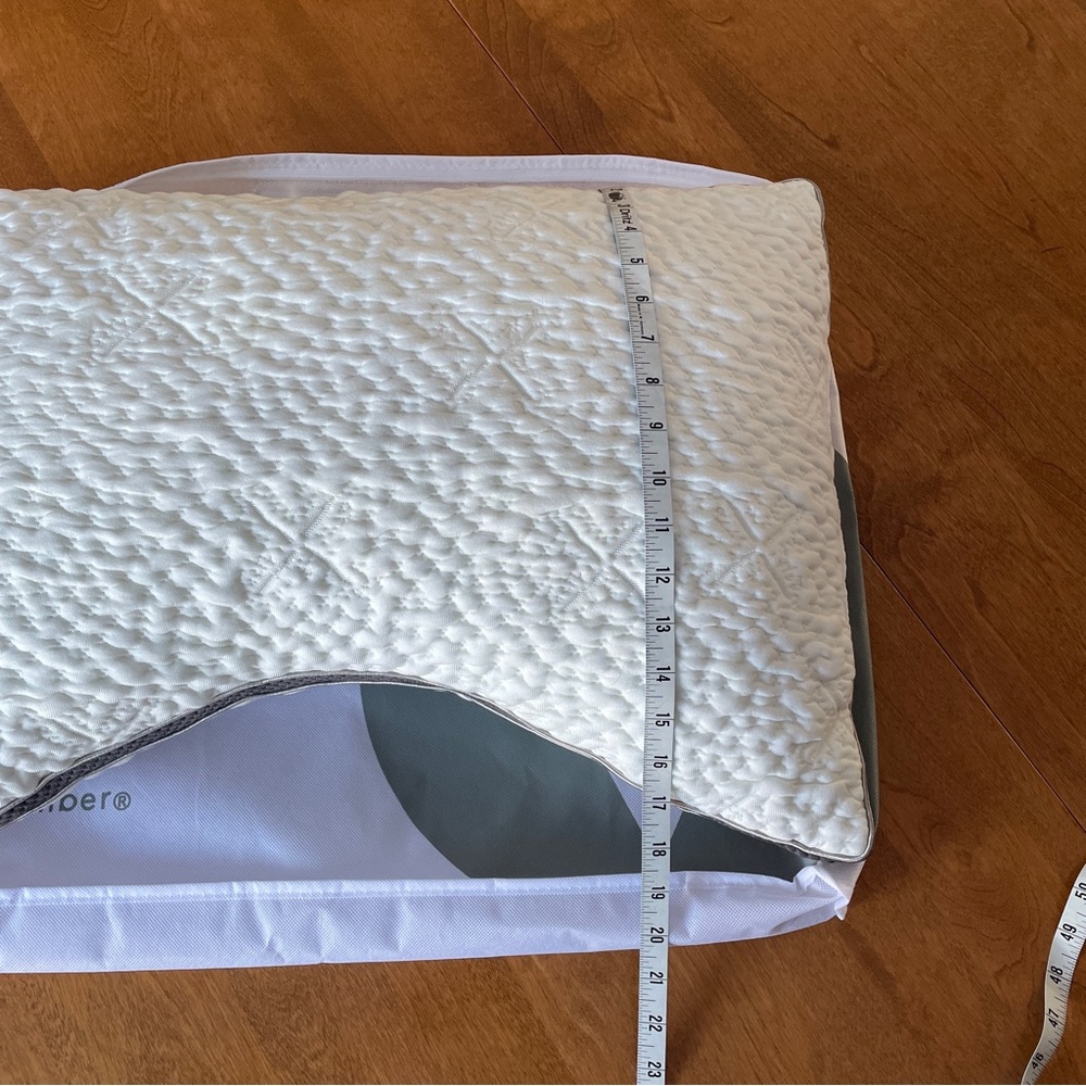 Sleep Number Comfortfit Pillow, Standard Size, Curved For Side & Back Sleepers - Picture 7 of 9